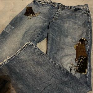 Ralph Lauren Patchwork Jeans